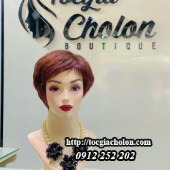 Tóc tém siêu da đầu ( tóc thật )